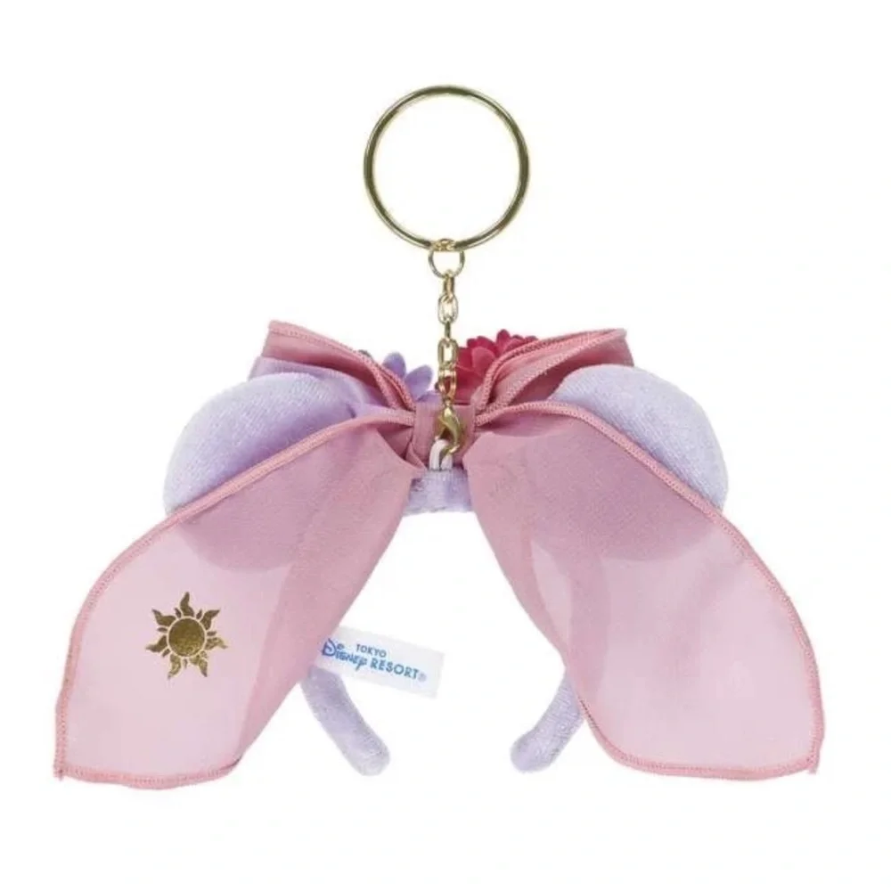 NWT Tokyo Disney Sea Rapunzel Tangled Keychain Mickey Ears Fantasy Springs Japan - Picture 2 of 4